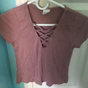 cross shirt from tilly’s